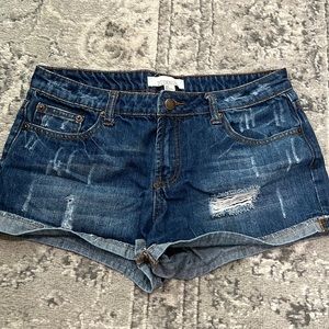 Forever 21 denim shorts